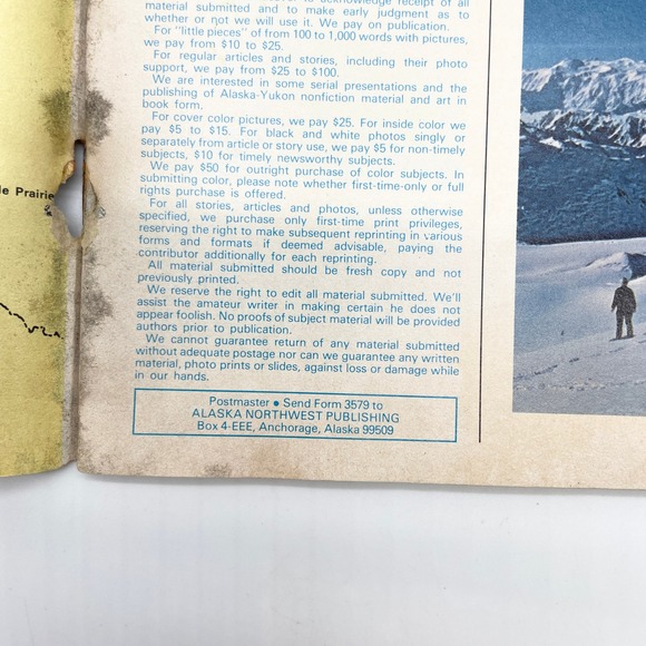 Alaska Magazine June 1974 Fly Fishing Grayling Wilderness Frontier Vintage Issue - Picture 7 of 9